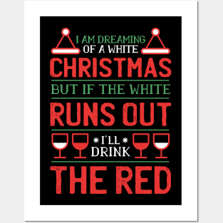 Wine Christmas Posters and Art